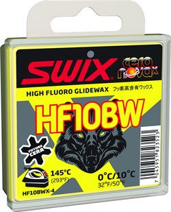 Мазь скольжения SWIX HF10BWX, (+10-0 C), black, 40 g HF10BWX-4 - фото 13374