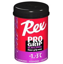 Мазь держания REX Grip waxes Pro Line, (-1-3 C), Violet, 45g 25 - фото 17290