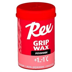 Мазь держания REX Grip waxes, (+1-1 C), Red, 45g 131 - фото 17299