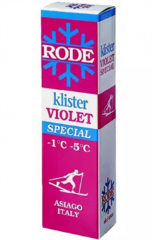 Клистер RODE, (-1-5 C), Violet Special, 60g K36 - фото 17351