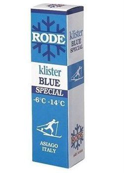 Клистер RODE, (-6-14 C), Blue Special, 60g K10 - фото 17353