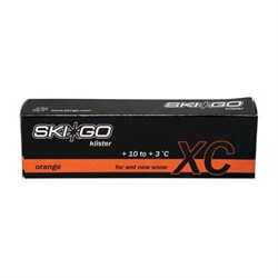 Клистер SKIGO XC, (+10+3 C), Orange, 60 g (новый мокрый снег) 90274 - фото 17390