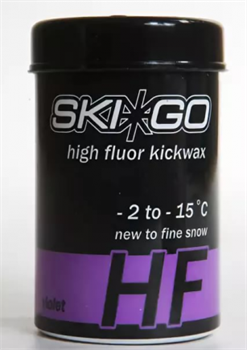 Мазь держания SKIGO HF, (-2-15 C), Violet, 45 g (новый снег) 90247 - фото 17397