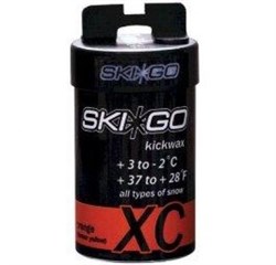 Мазь держания SKIGO XC, (+3-2 C), Orange, 45 g 90058 - фото 17405