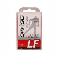 Мазь скольжения SKIGO LF, (+1-5 C), Red 60 g (исскуств.снег) 69001 - фото 17418