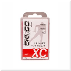 Мазь скольжения SKIGO XC, (+1-5 C), Red 60 g (исскуств.снег) 64210 - фото 17424