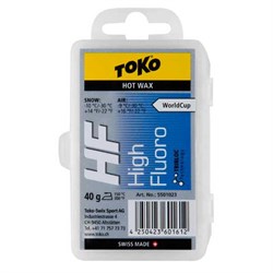 Мазь скольжения TOKO HF, (-9-30, -10-30 C), Blue,  40 g 5501027 - фото 17628