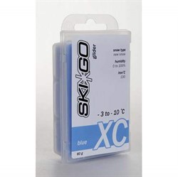 Мазь скольжения SKIGO XC (-3-10 C), Blu 60 g (новый снег) 64230 - фото 19492