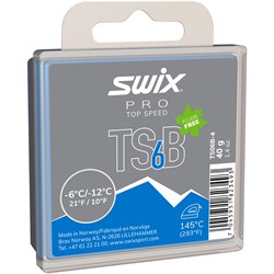 Мазь скольжения SWIX TS6 Black, (-6-12 C), 40 g TS06B-4 - фото 19861