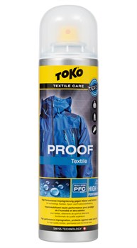 Водоотталкивающее средство для одежды TOKO Textile Proof, 250 ml 5582620 - фото 21325