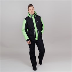 Куртка горнолыжная NORDSKI Extreme Black/Lime 560180 - фото 22272