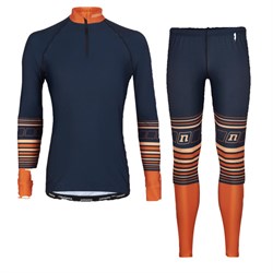 КОМБИНЕЗОН NONAME ON THE MOVE RACING 21BLUE/ORANGE, UNISEX