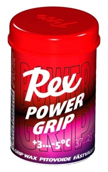 Мазь держания REX Power Grip waxes, (+3-5 C), Purple, 45g 41 - фото 25098