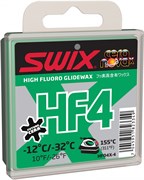 Мазь скольжения SWIX HF4X, (-12-32 C), Green, 40 g HF04X-4