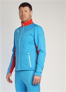 Лыжный разминочный джемпер мужской NORDSKI National 443790 red/blue 443790