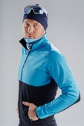 Лыжный разминочный джемпер мужской NORDSKI Premium BLUE/BLACK 443284