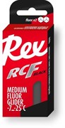 Мазь скольжения REX Racing Fluor Gliders, (-7-25 C), Graphite, 43g 406