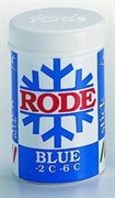 Мазь лыжная RODE, (-2-6 С), Blue, 45g P30