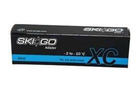 Клистер SKIGO XC, (-3-10 C), Blue, 60 g (наст, обледенелый снег) 90270