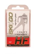 Мазь скольжения SKIGO HF, (+1-5 C), Red 45 g (исскуств.снег) 63016