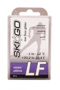 Мазь скольжения SKIGO LF, (-1-12 C), Violet 60 g (старый снег) 69006