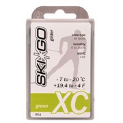 Мазь скольжения SKIGO XC, (-7-20 C), Green 60 g 64220