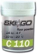 Порошок SKIGO C110, (-10-20 C), Green 30 g 63905