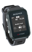 Часы SIGMA ID.FREE Gray, 7 профилей (GPS, пульс.на часах) 24100