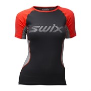 Футболка SWIX RaceX Radiant SS Neon red женская 40616-90015