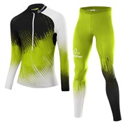 Гоночный комбинезон LÖFFLER M Racesuit Worldcup limon/black