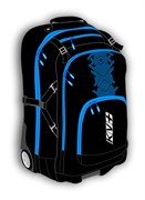 Сумка на колесах KV+ Trolley black/blue, объем 40 л 20D13.12