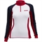 Термофутболка на молнии SWIX RaceX LS White/red/blue женская 40826-75100 - фото 26834